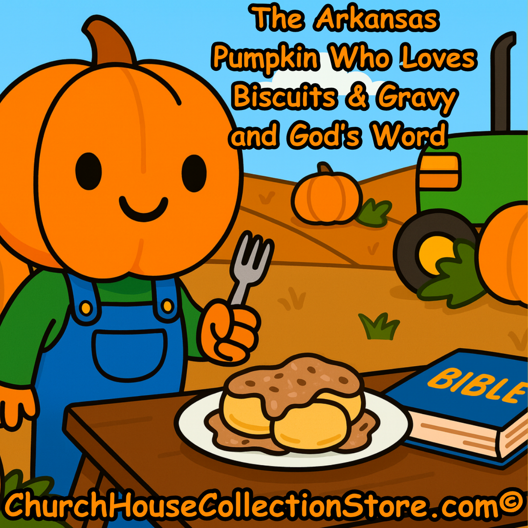 The Arkansas Pumpkin Who Loves Biscuits and Gravy and God’s Word Preschool Bible Lesson