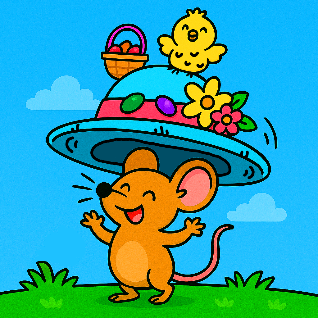 The Easter Hat That Wouldn't Stay Put! Toddler Lesson Story Crafts, Snacks Song