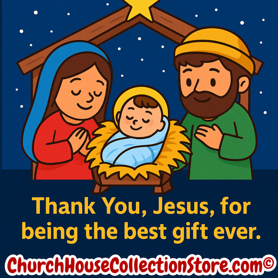 10 Simple Christmas Prayers for Little Kids by ChurchHouseCollectionStore.com