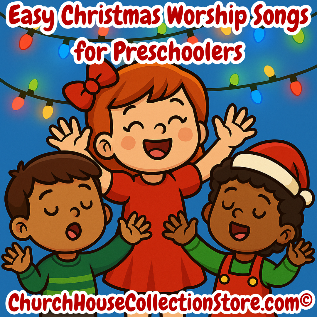 Christmas Worship Songs for Toddlers & Preschoolers by ChurchHouseCollectionStore.com