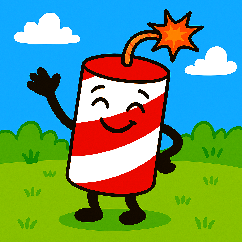 The Firecracker That Learned to Shine for Jesus Toddler Sunday School Lesson Story by ChurchHouseCollectionStore.com
