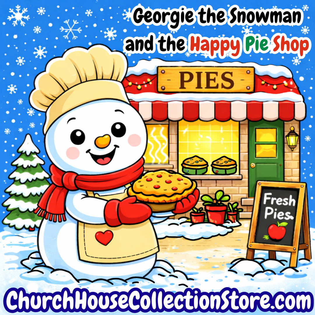 Georgie the Snowman and the Happy Pie Shop Preschool Bible Lesson