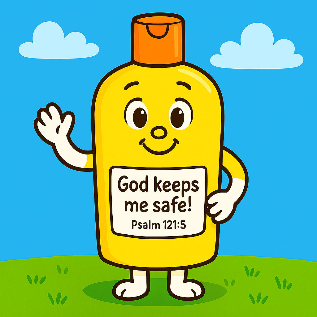The Sunscreen That Covered Everyone Summer Toddler Bible Lesson by ChurchHouseCollectionStore.com