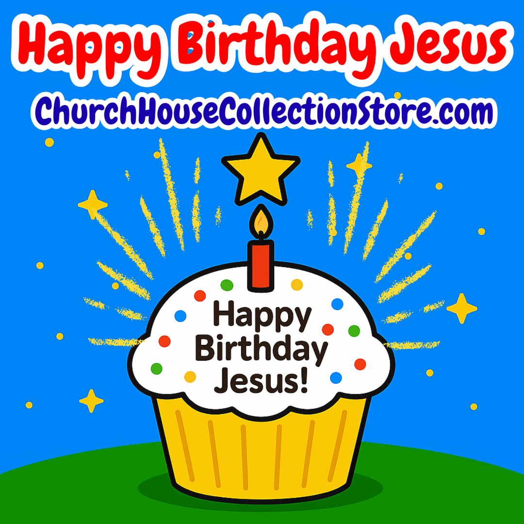 Happy Birthday Jesus Preschool Christmas Bible Lesson by ChurchHouseCollectionStore.com