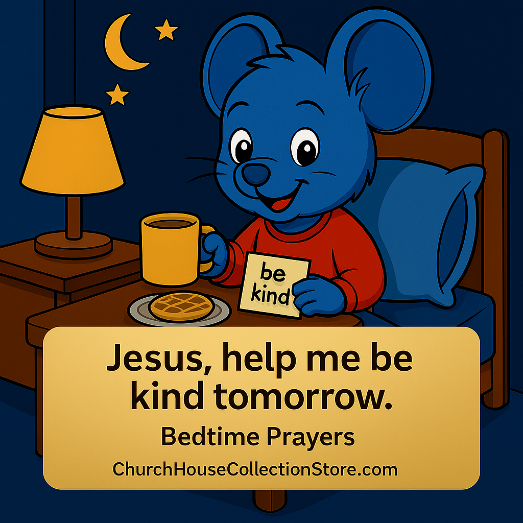 Tim Tom Waffles Bedtime Prayer — “Help Me Be Kind Tomorrow”