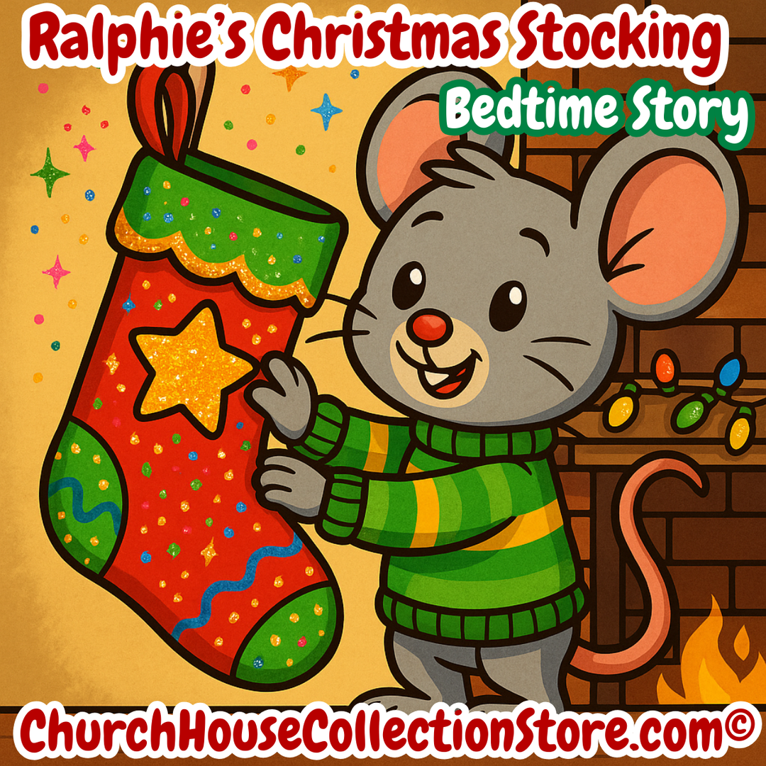 Ralphie’s Christmas Stocking Bedtime Story by ChurchHouseCollectionStore.com