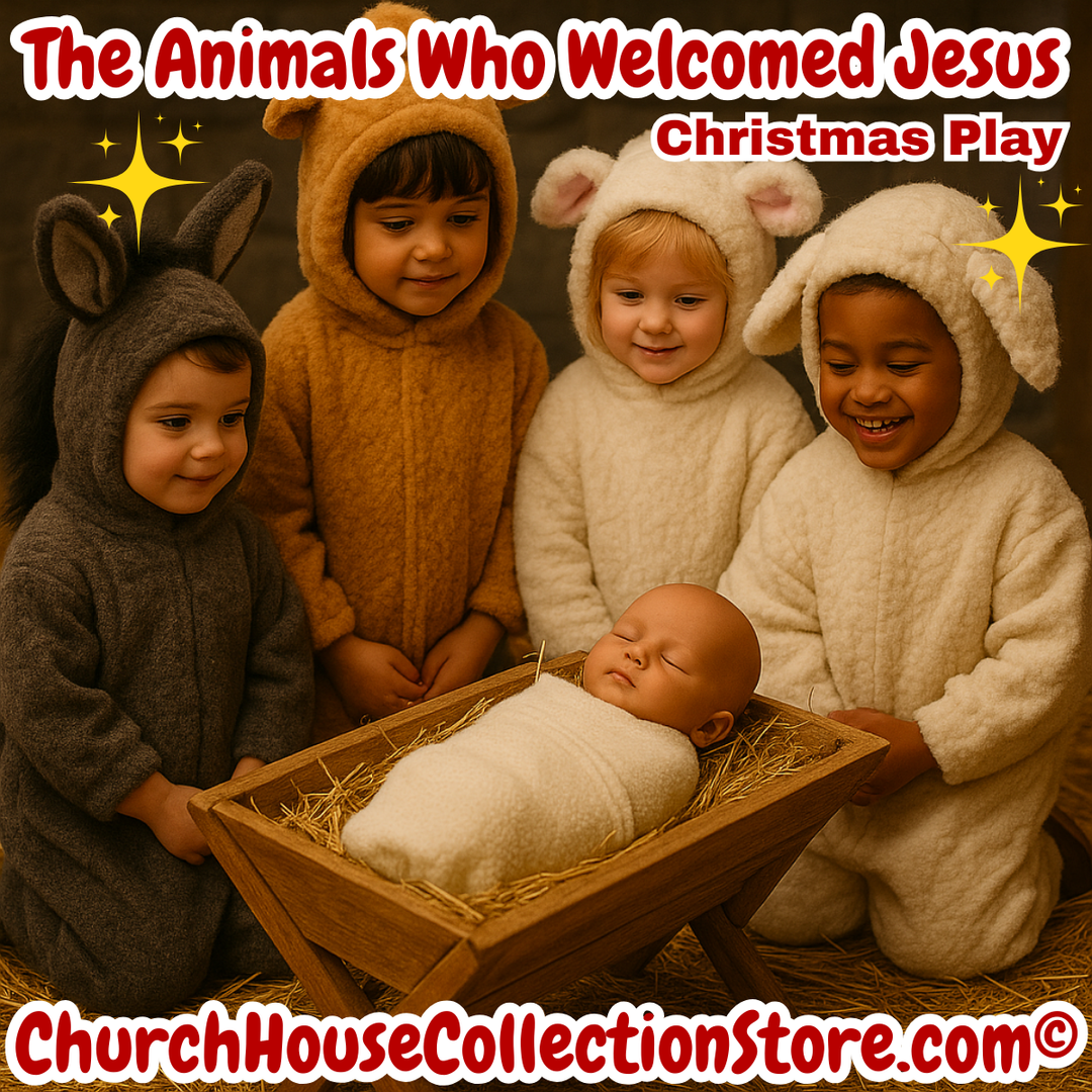 The Animals Who Welcomed Jesus -Toddler Christmas Play by ChurchHouseCollectionStore.com