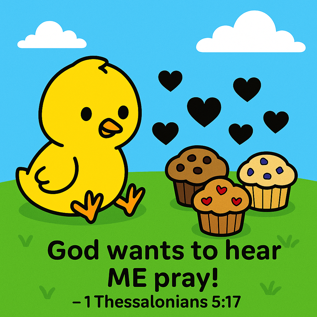 The Chick Who Thought the Muffins Could Pray by ChurchHouseCollectionStore.com