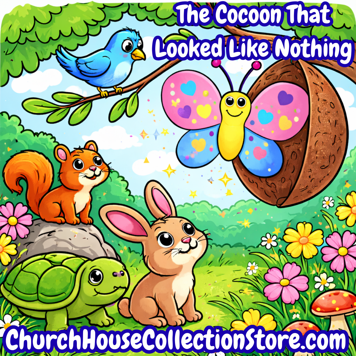 Butterfly Preschool Bible Lesson – God Sees the Heart – Church House ...