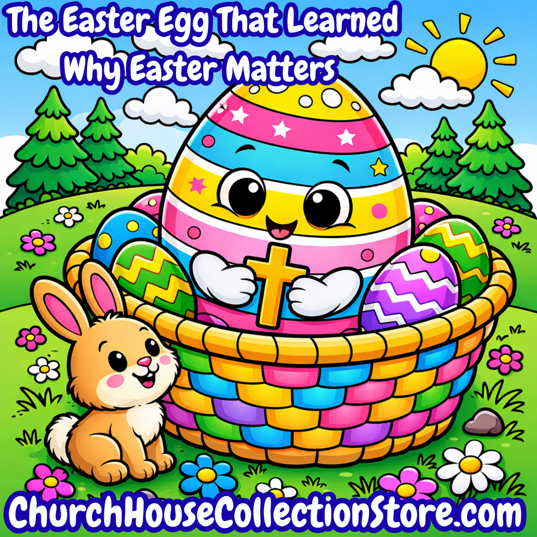 The Easter Egg That Learned Why Easter Matters Preschool Bible Lesson ChurchHouseCollectionStore.com