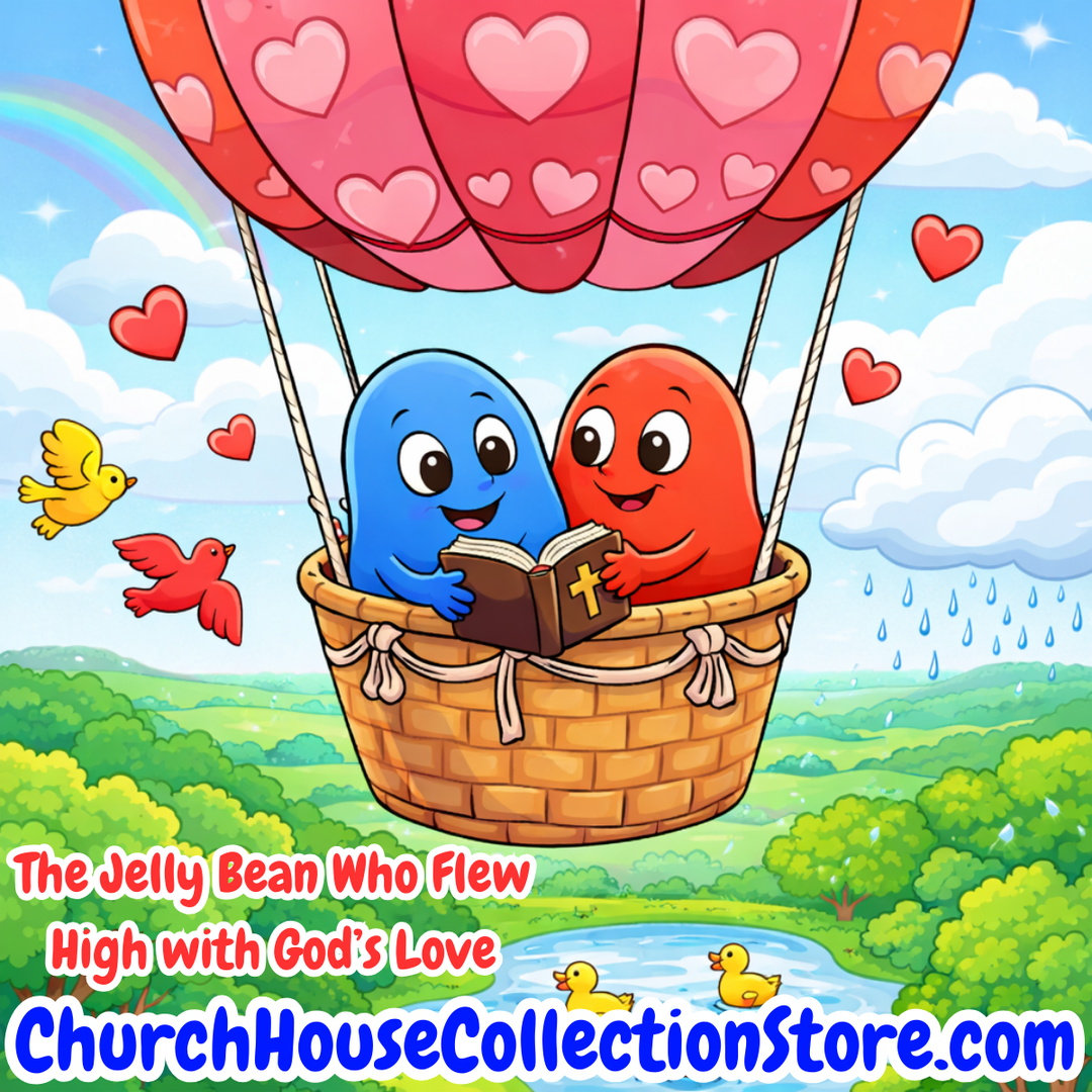 The Jelly Bean Who Flew High with God’s Love | Valentine's Day Preschool Bible Lesson Hot Air Balloon