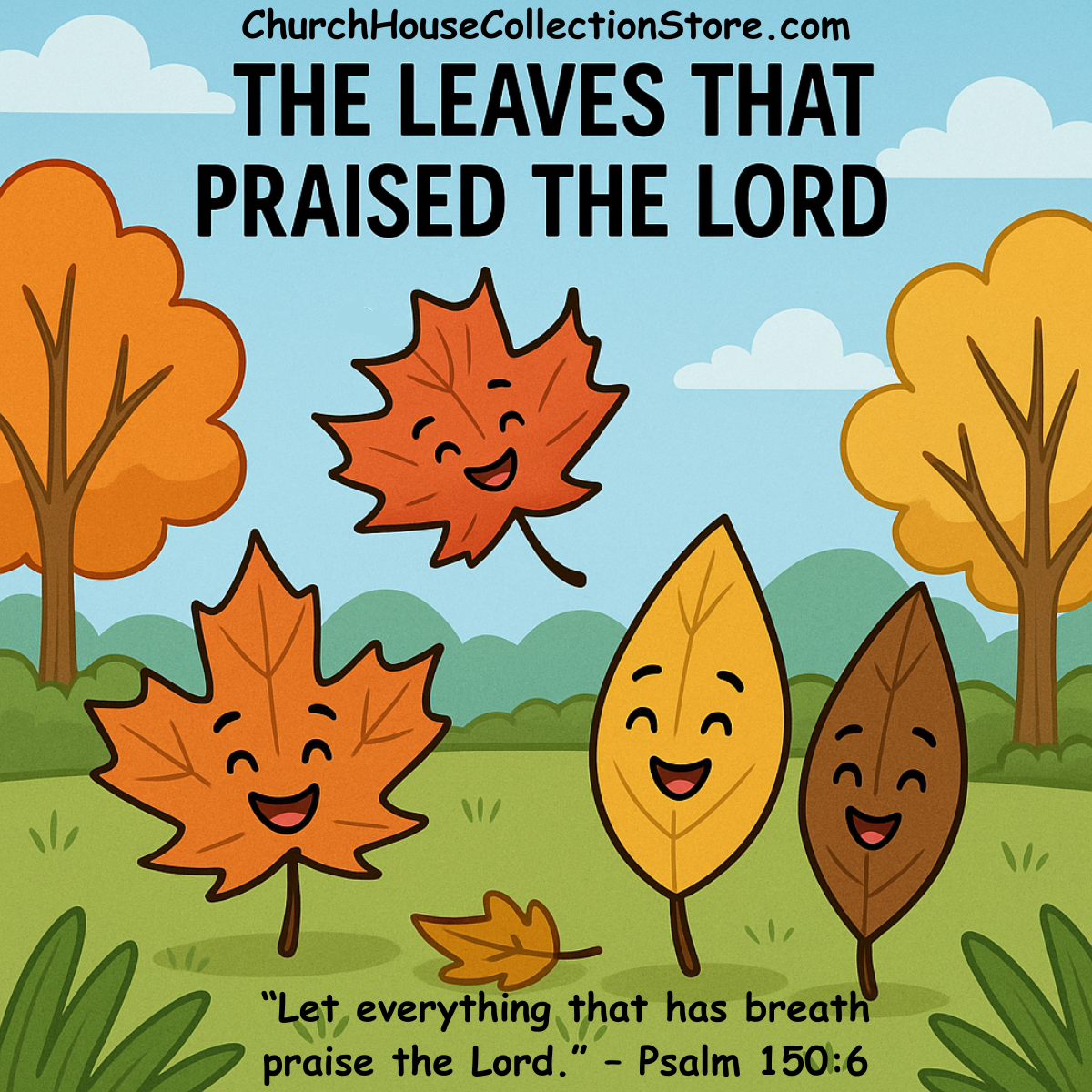 The Leaves That Praised the Lord – Fall Bible Lesson for Preschoolers ...