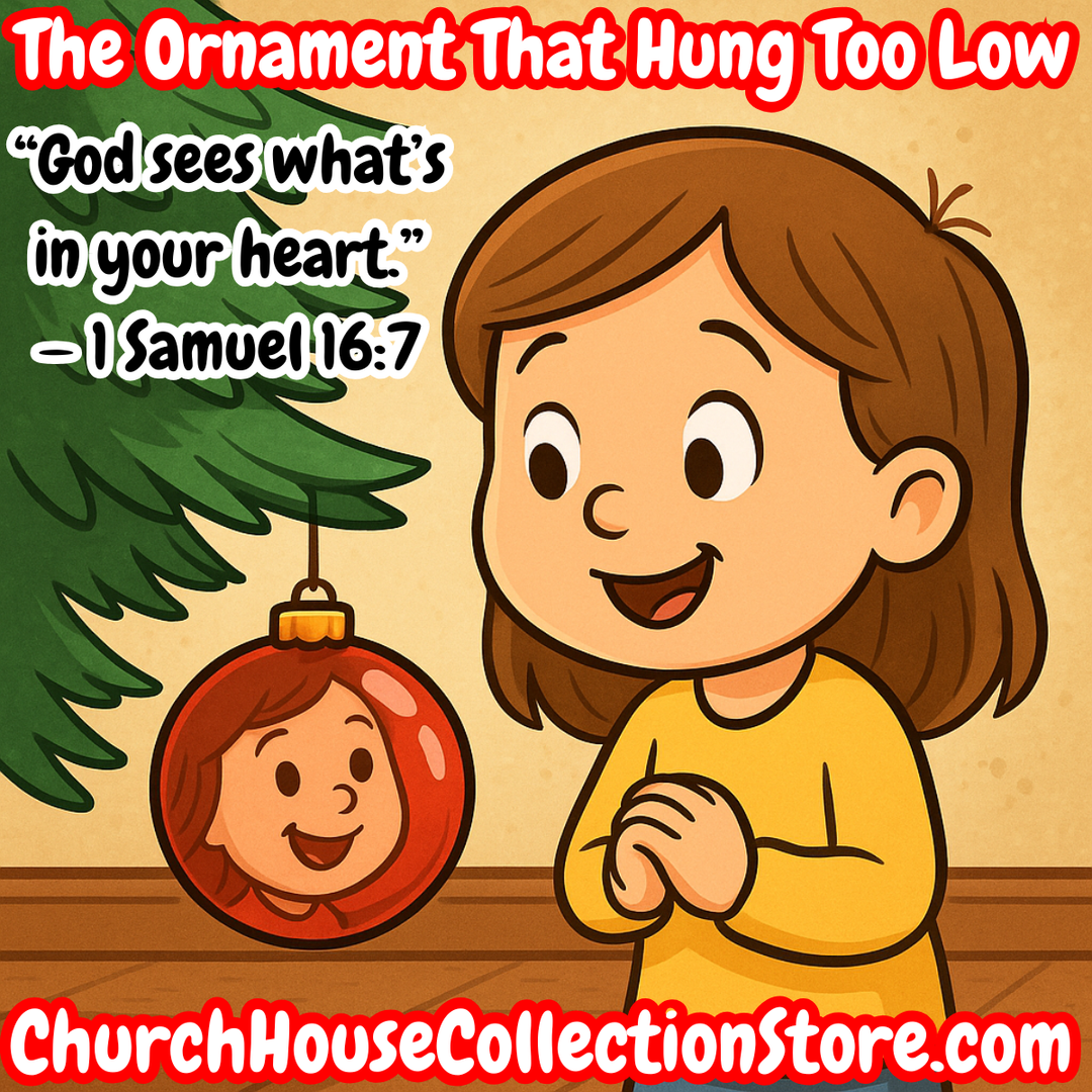 The Ornament That Hung Too Low Free Christmas Preschool Bible Lesson by ChurchHouseCollectionStore.com