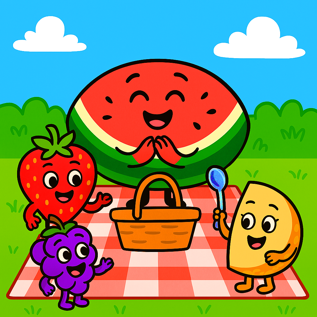 🍉 THE PICNIC THAT TURNED INTO A PRAISE PARTY by ChurchHouseCollectionStore.com. Toddler Bible Lesson with snacks, craft, game, activity