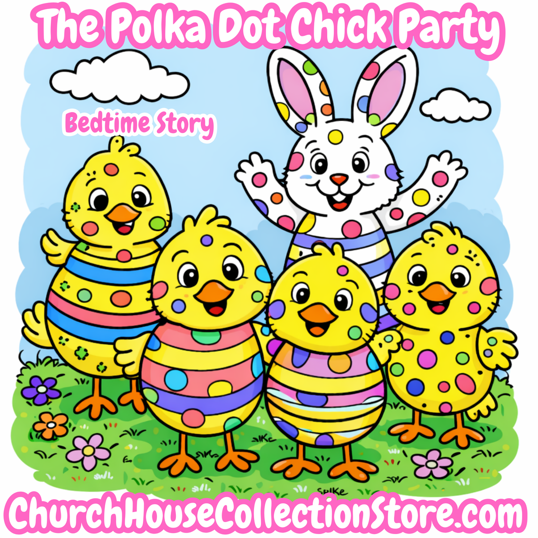 The Polka Dot Chick Party Easter Bedtime Story by ChurchHouseCollectionStore.com