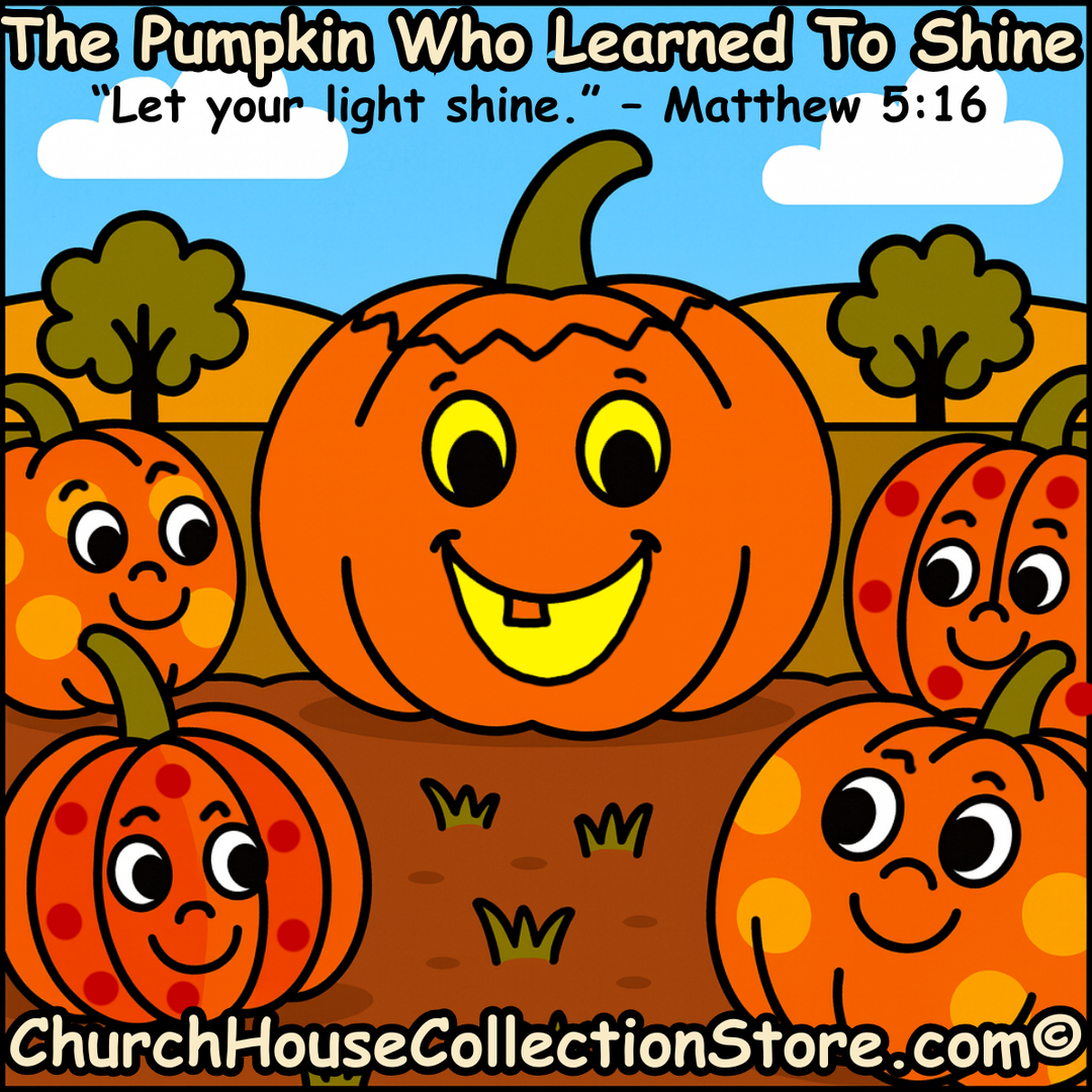 The Pumpkin Who Learned to Shine Preschool Bible Lesson by ChurchHouseCollectionStore.com