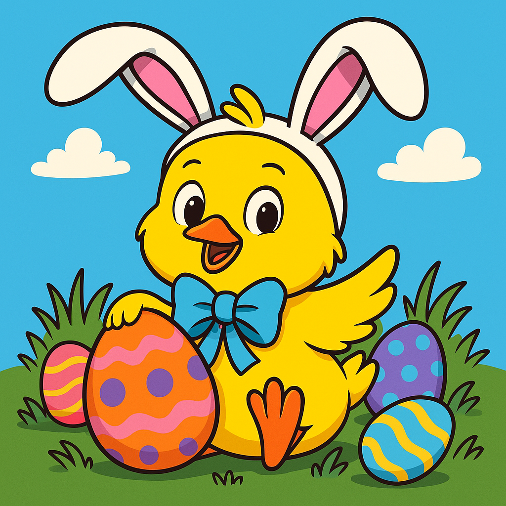 The Silly Chick Who Thought He Was the Easter Bunny-A Hilarious Easter Story For Toddlers with Crafts, Games, and Chick-tastic Fun! By The Seasonal School on ChurchHouseCollectionStore.com