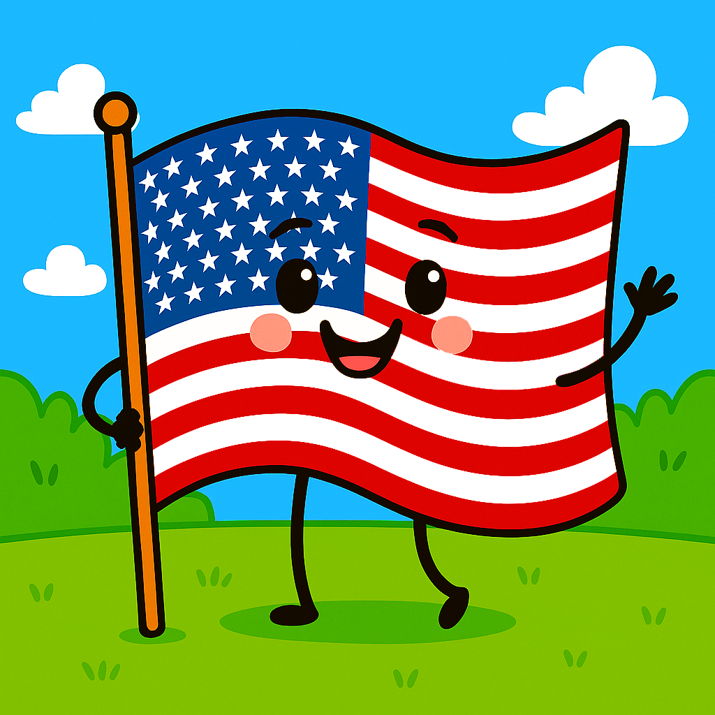 The Flag That Wanted To Praise Toddler Sunday School Lesson 4th of July Story Craft Song Game Activity