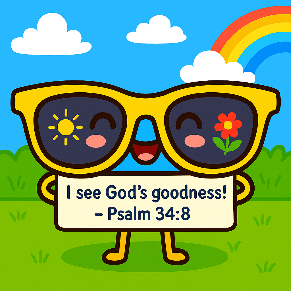 🕶️ The Sunglasses That Saw God's Goodness Toddler Bible Lesson by ChurchHouseCollectionStore.com