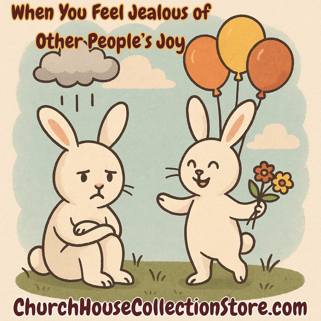 When You Feel Jealous of Other People’s Joy. Coffee On The Rabbit Trail. Off Topic On Purpose. Prophecies Unlocked For Those Who Need It.