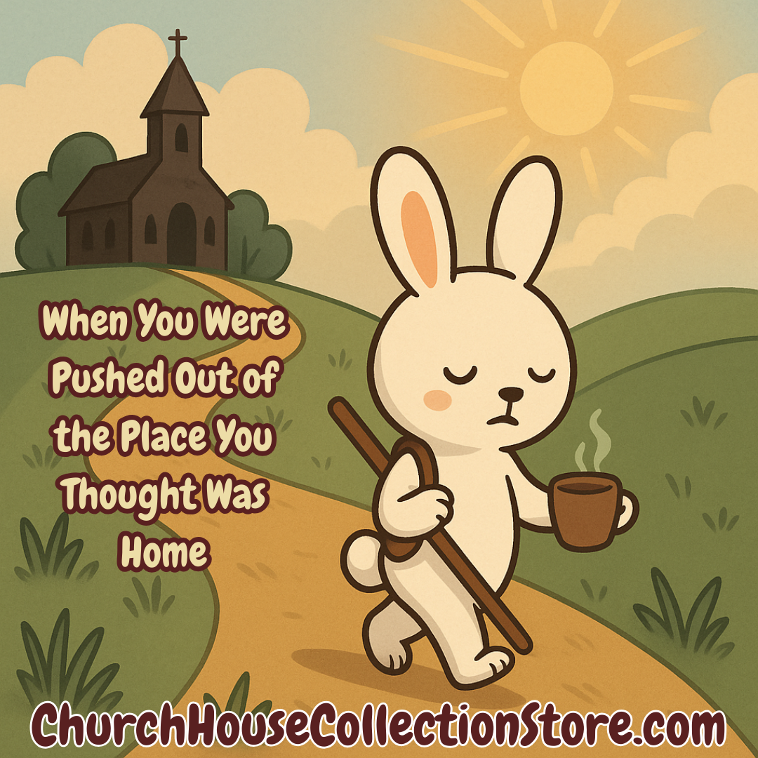 Coffee on the Rabbit Trail | Off Topic, On Purpose Blog Series  Post 39: “When You Were Pushed Out of the Place You Thought Was Home”
