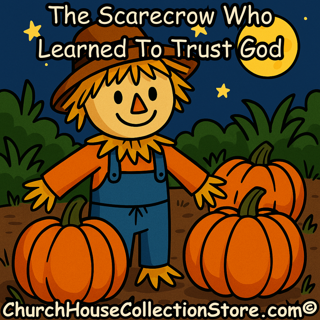The Scarecrow Who Learned to Trust Free Pumpkin patch Preschool Bible Sunday School Lessons Toddler by ChurchHouesCollectionStore.com
