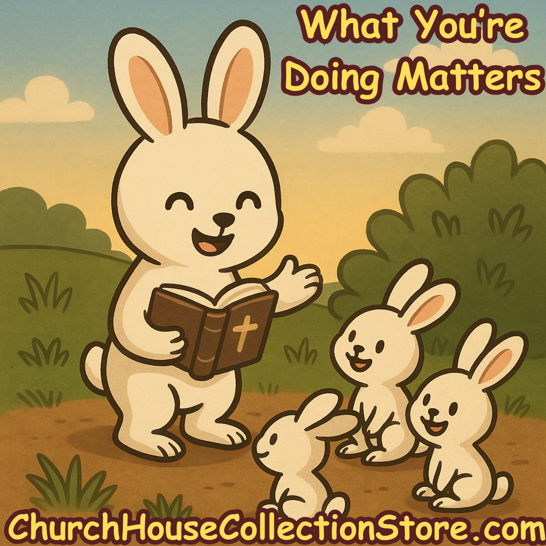  Coffee on the Rabbit Trail: Don’t Quit — What You’re Doing Matters ChurchHouseCollectionStore.com