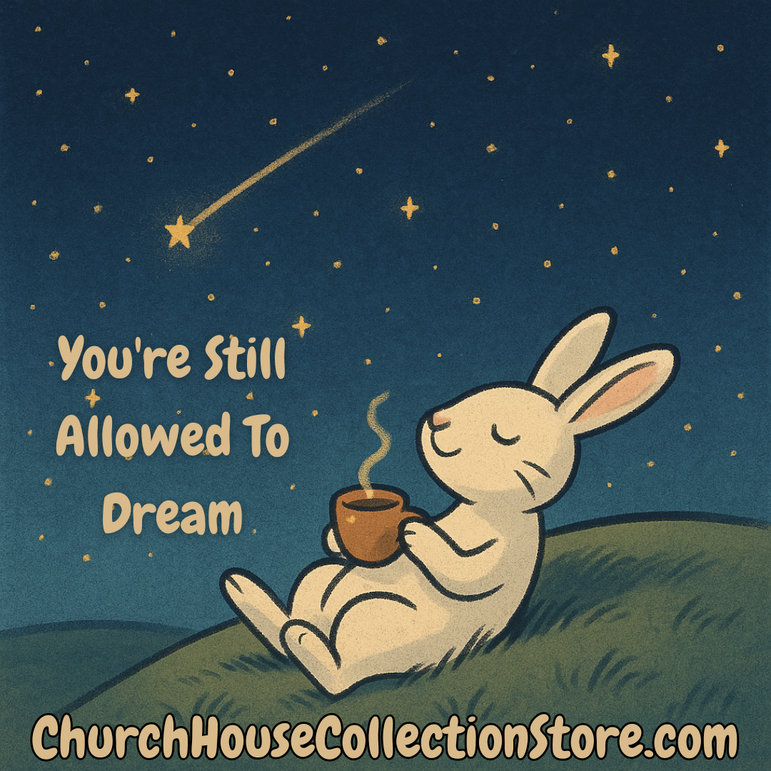 Coffee on the Rabbit Trail | Off Topic, On Purpose Blog Series  Post 17: “You’re Still Allowed to Dream”