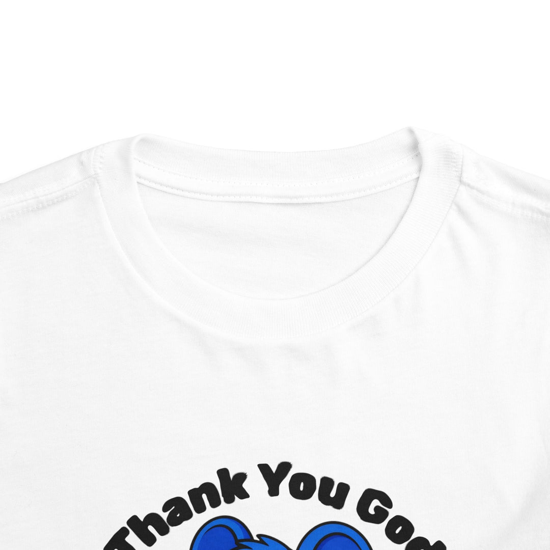 Toddler Short Sleeve Tee | Tim Tom Waffles | Thank You God For Waffles