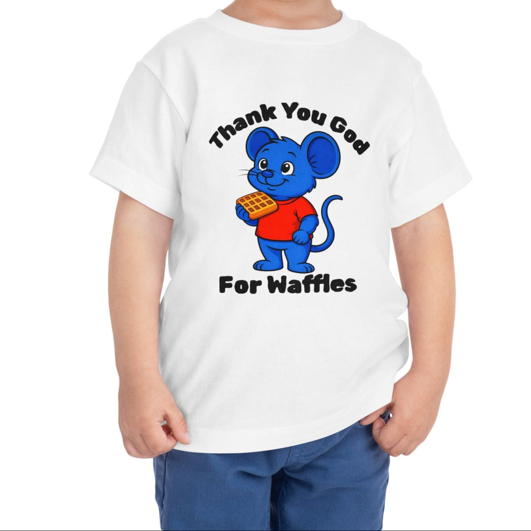 Tim Tom Waffles T Shirt | Thank You God for Waffles