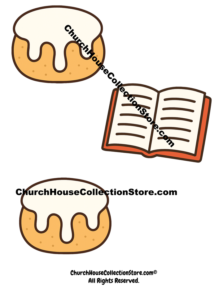 Biscuit And Gravy And Bible Craft Template