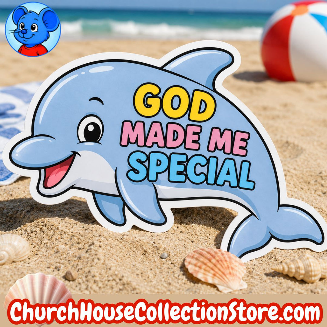 God Made Me Special Dolphin Craft – Summer Bible Craft for Preschool &amp;amp; Toddlers