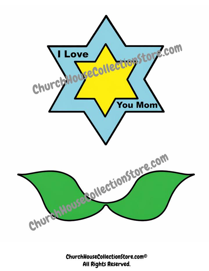 Flower Sponge Mother’s Day Craft