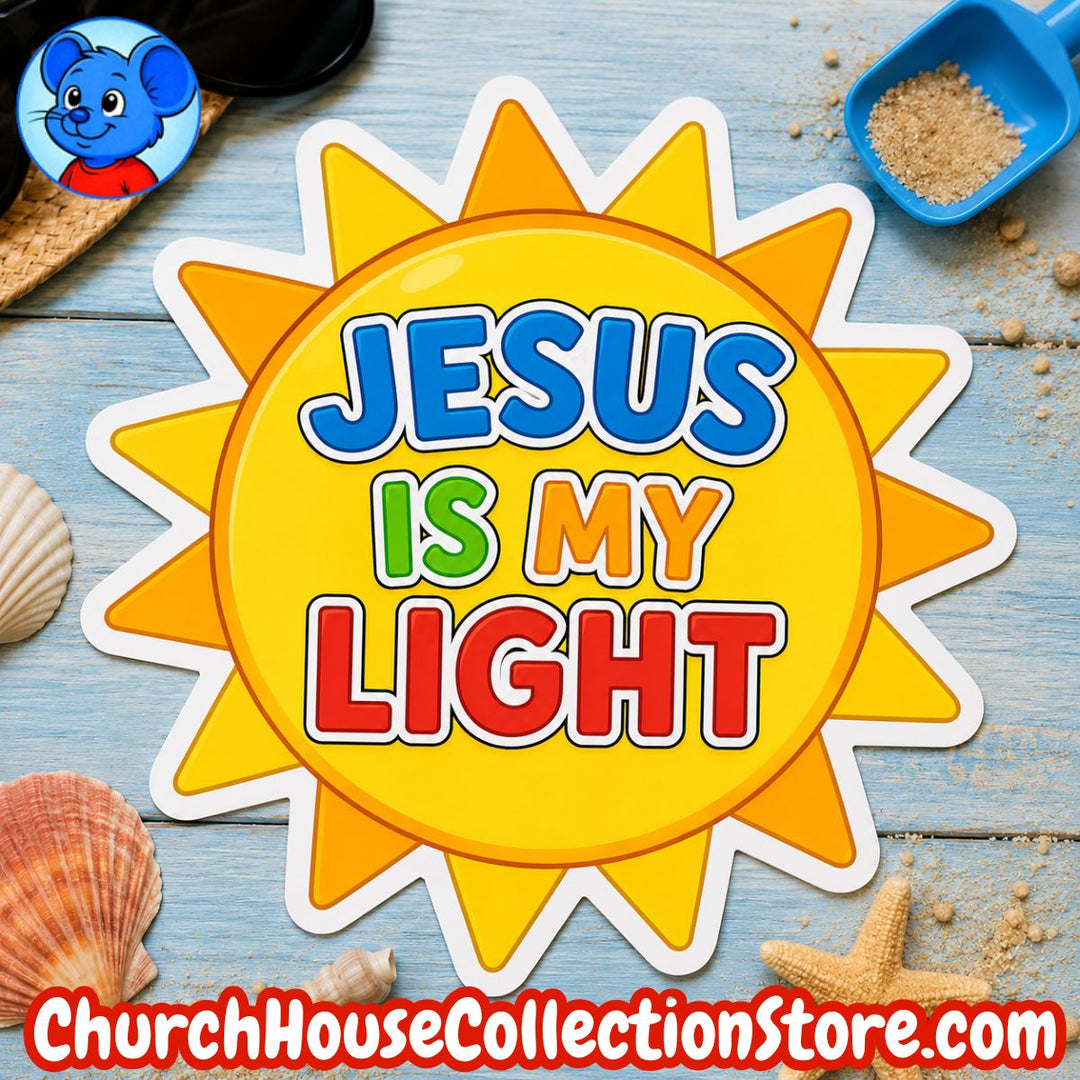 Jesus Is My Light Sun Craft – Summer Bible Craft for Preschool &amp;amp; Toddlers
