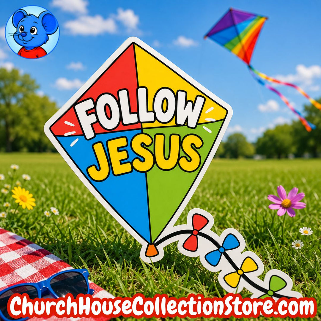 Follow Jesus Kite Craft – Summer Bible Craft for Preschool &amp;amp; Toddlers