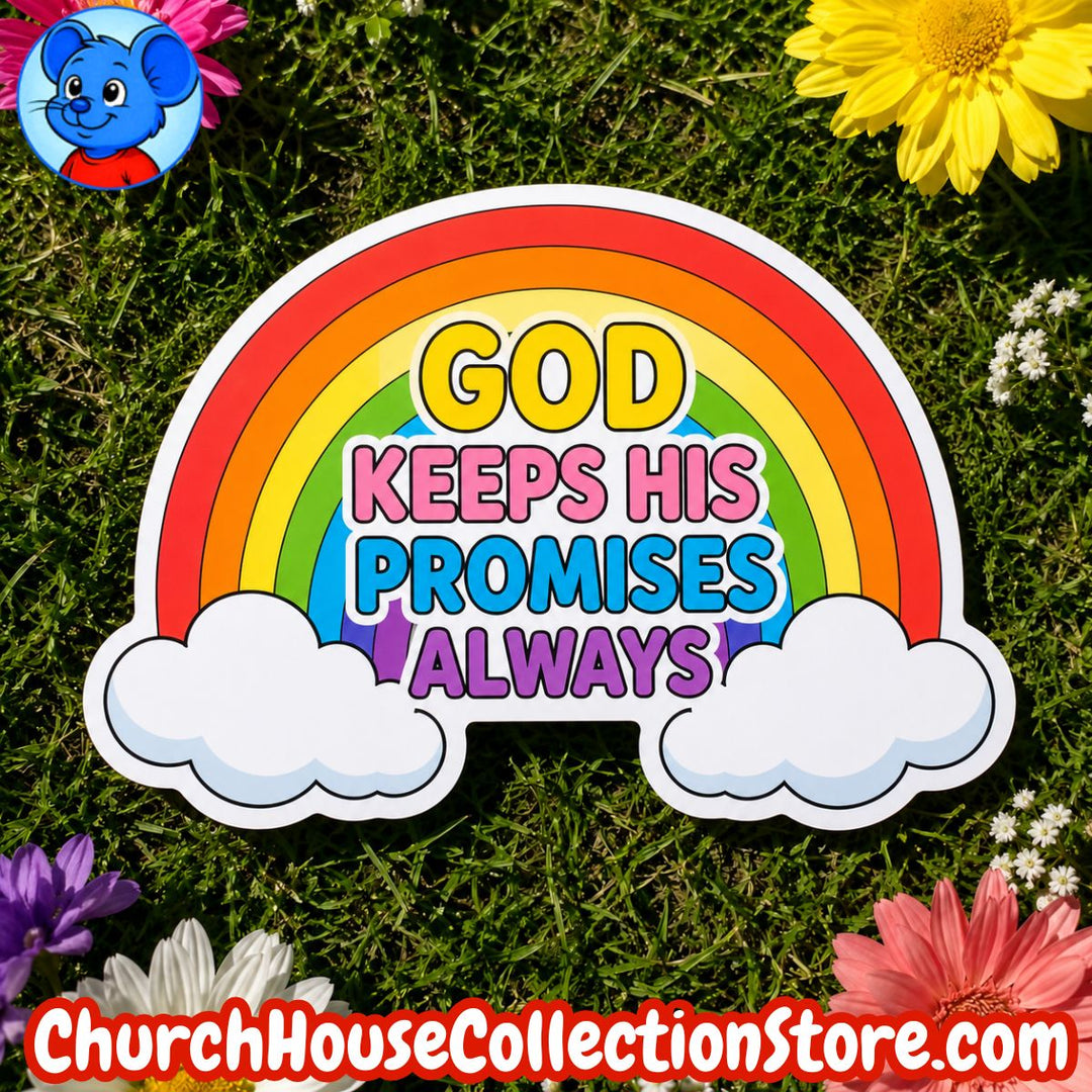 God Keeps His Promises Rainbow Craft