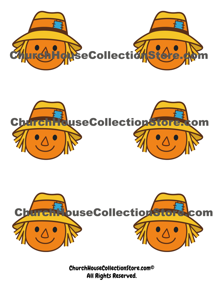 Scarecrow Snack Template