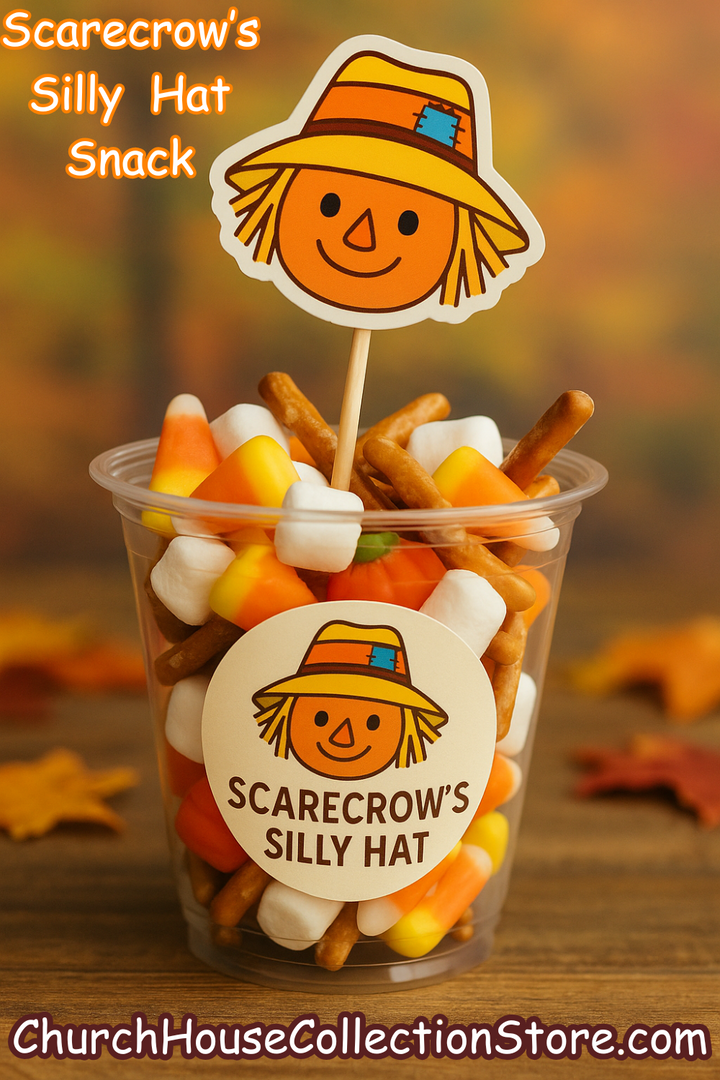 Scarecrow Snack Template