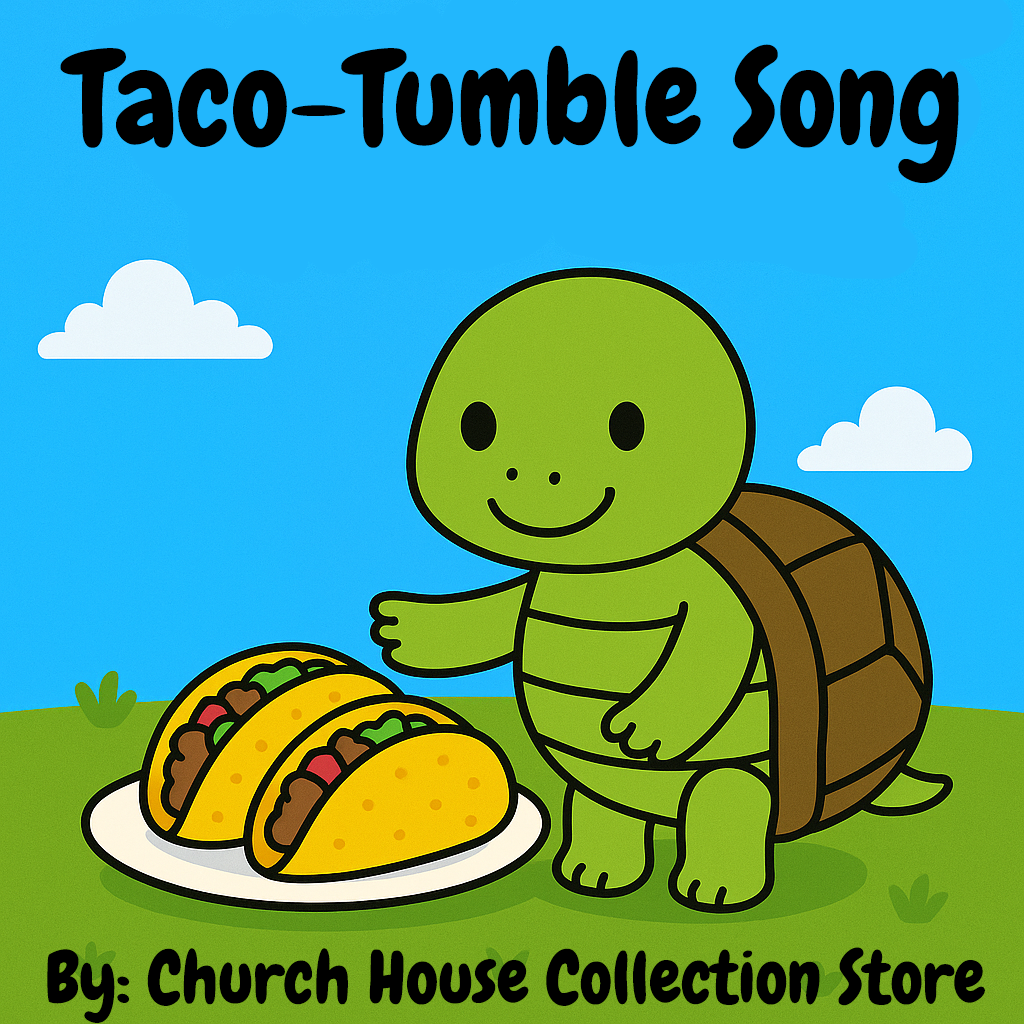 Taco Tumble Song by Church House Collection Store. mp3 song music download. Christian songs for kids.