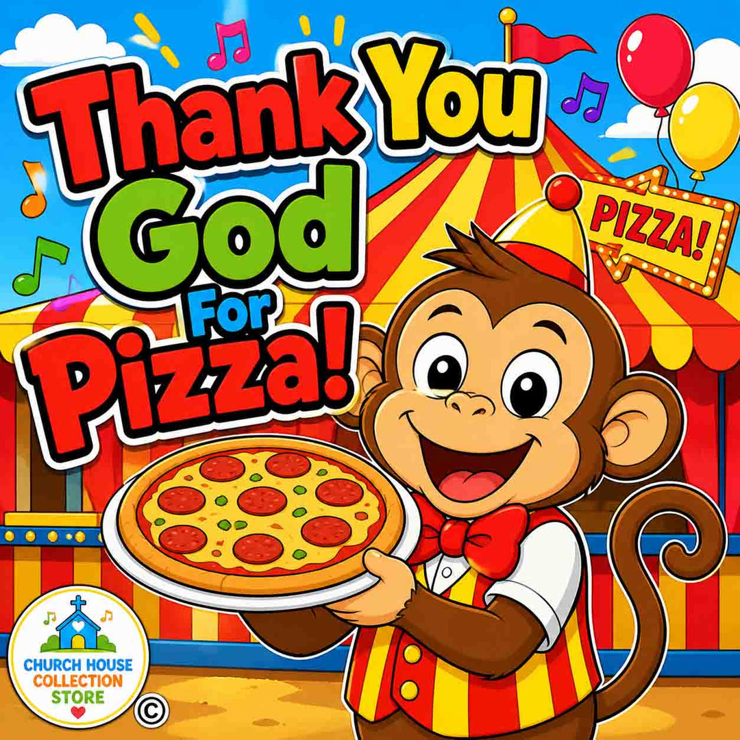 Thank You God for Pizza – Simple Toddler Chant Song (MP3 Download)