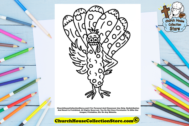 The Story Of Pip The Polka Dot Turkey Toddler Sunday School Lesson Plan