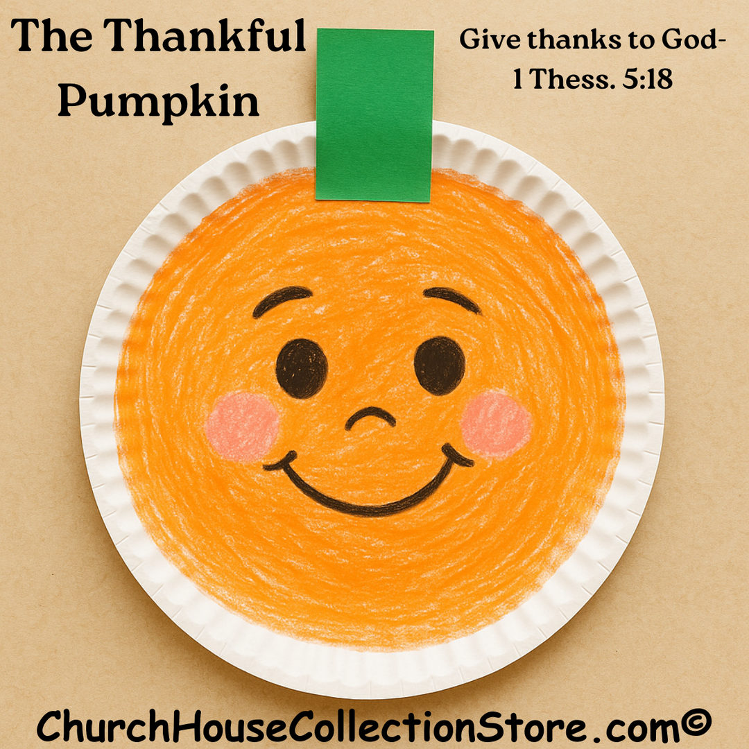 The Thankful Pumpkin – Free Fall Bible Lesson Plan PDF Download