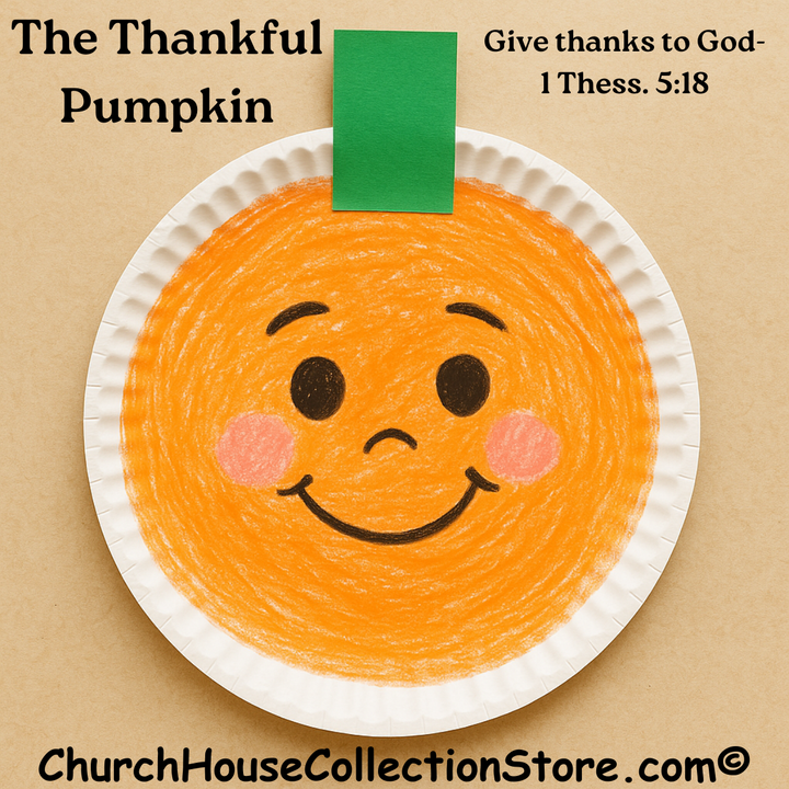 The Thankful Pumpkin – Free Fall Bible Lesson Plan PDF Download