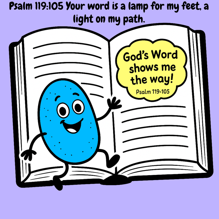 The Jellybean That Got Stuck In The Bible Coloring Page