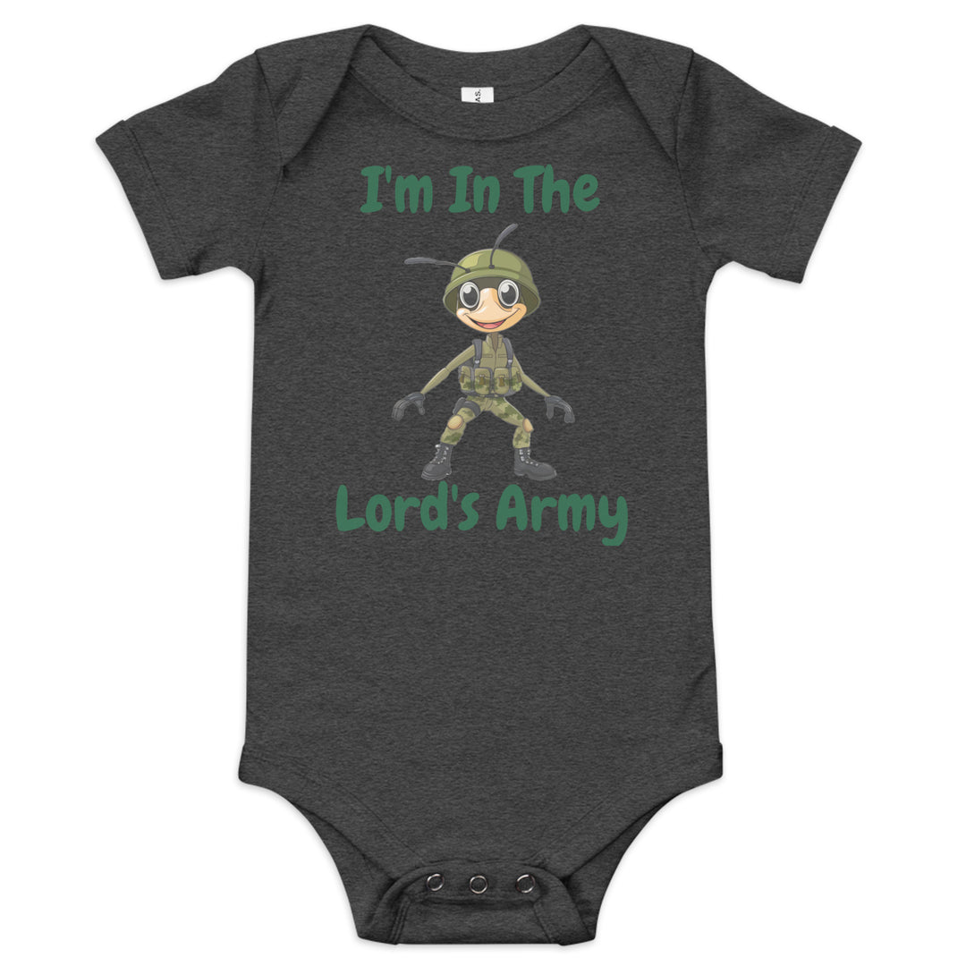 I'm In The Lord's Army Christian Baby One Piece