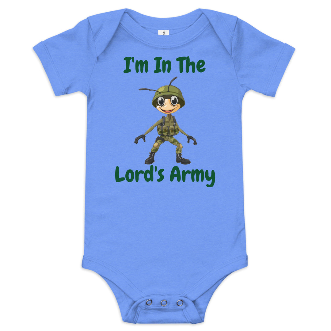 I'm In The Lord's Army Christian Baby One Piece