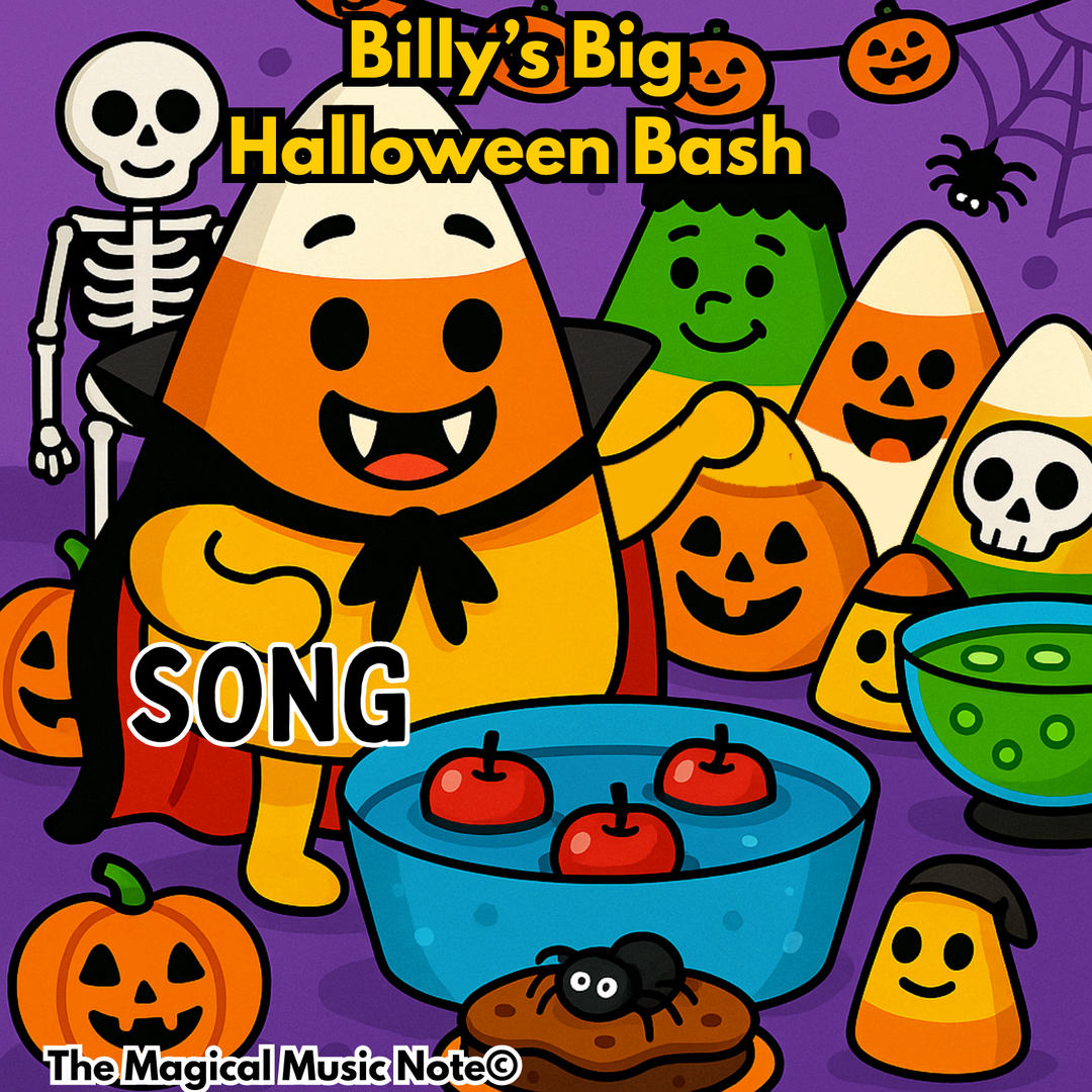 Billy's Big Halloween Bash Song (MP3 Download) by The Magical Music Note on ChurchHouseCollectionStore.com