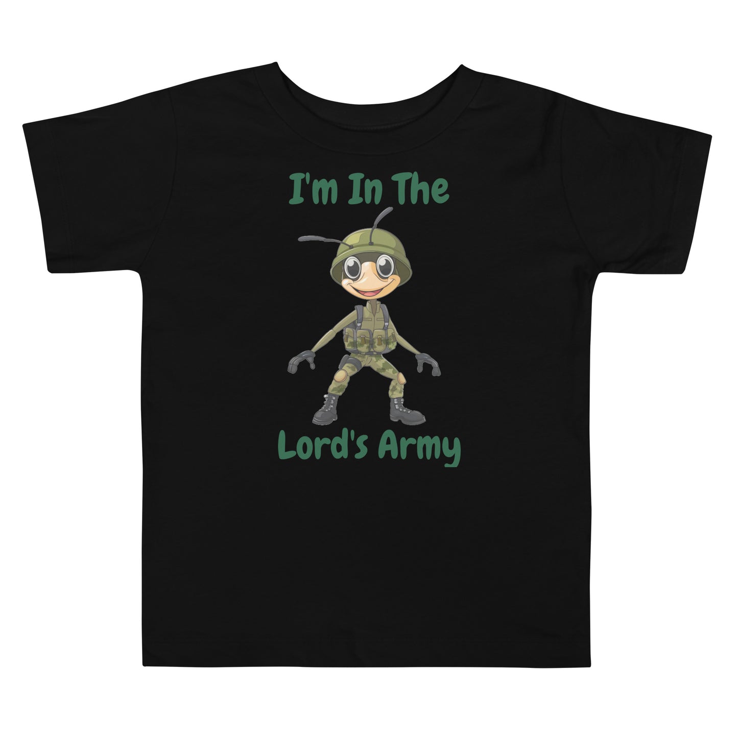 I'm In The Lord's Army Christian Toddler T-Shirt