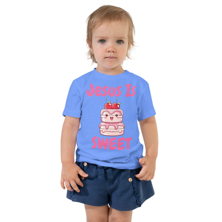 Jesus Is Sweet Cake Toddler Christian T-Shirt