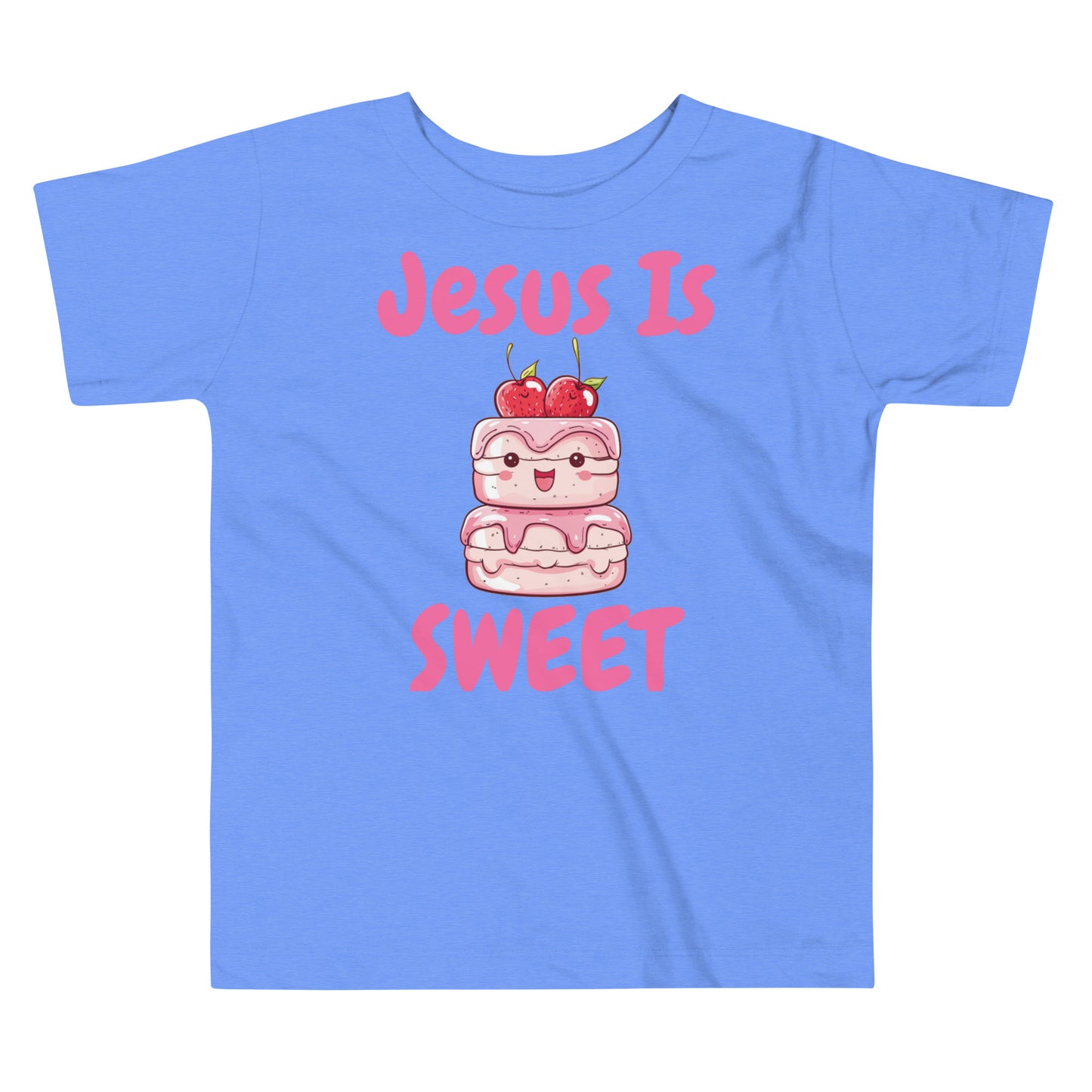 Jesus Is Sweet Cake Toddler Christian T-Shirt